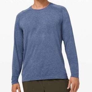 lululemon Metal Vent Tech Midnight Shadow Long Sleeve Mens M